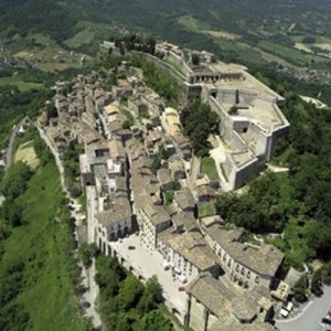 Photo:  Civitella del Tronto castle and town, Abruzzo